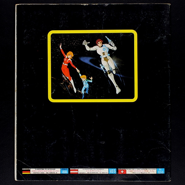 Captain Future Panini album with stickers - 40%