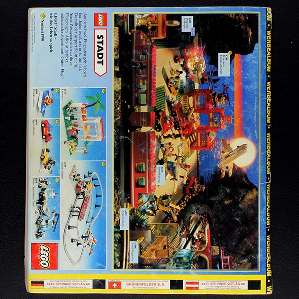 Italia 90 Panini Sticker Album teilgefüllt - schlecht