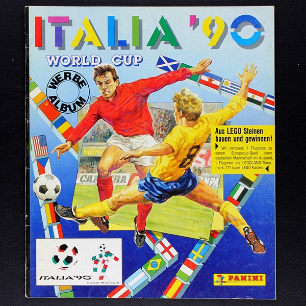 Italia 90 Panini Sticker Album
