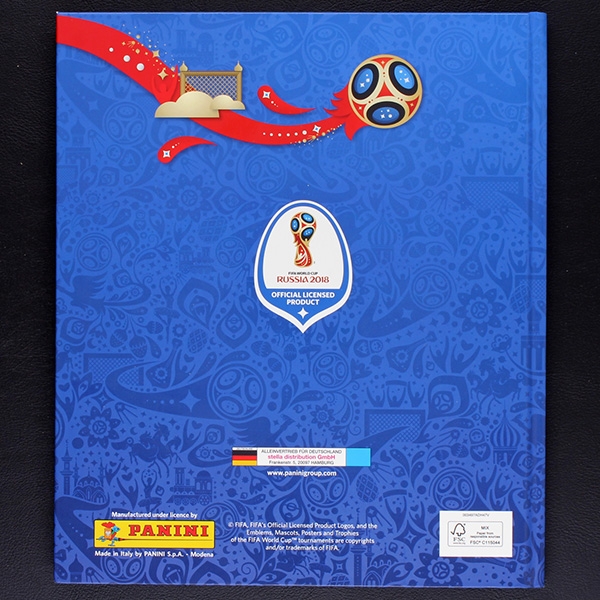 Russia 2018 Panini sticker album complete - Hardcover