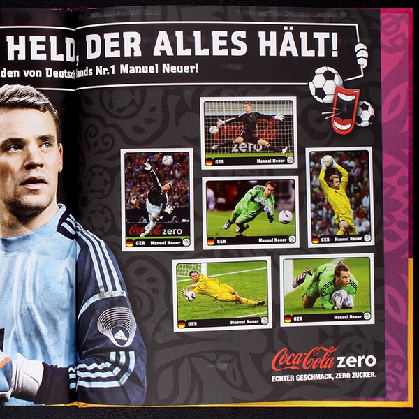 Euro 2012 Panini sticker album complete - Hardcover