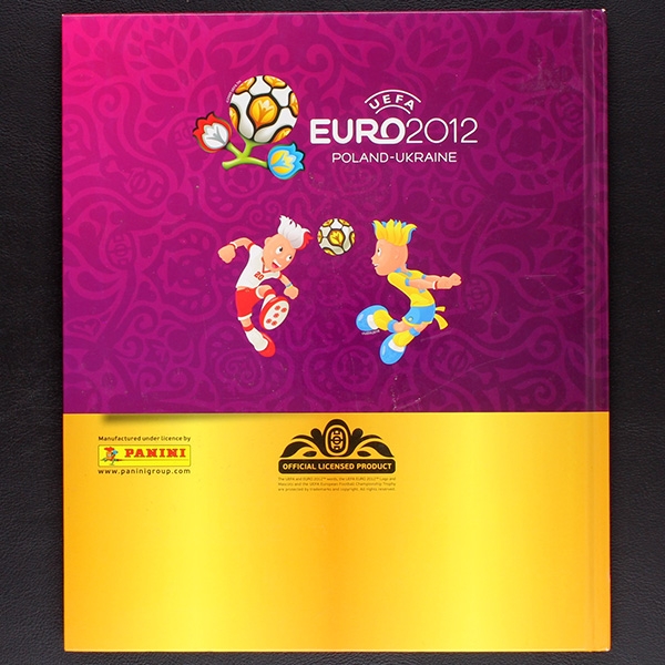 Euro 2012 Panini sticker album complete - Hardcover