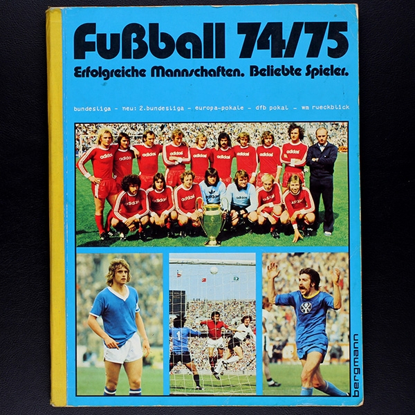 Fußball 74 Bergmann Album