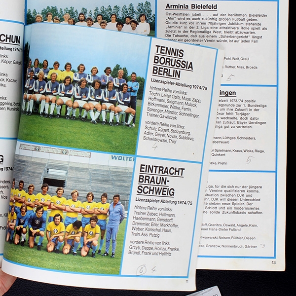 Fußball 74 Bergmann Album fast komplett - lesen