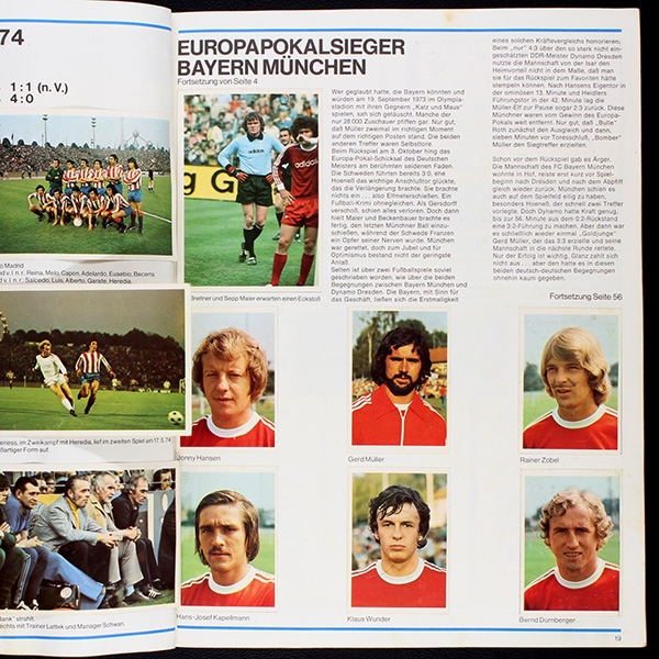 Fußball 74 Bergmann Album fast komplett - lesen
