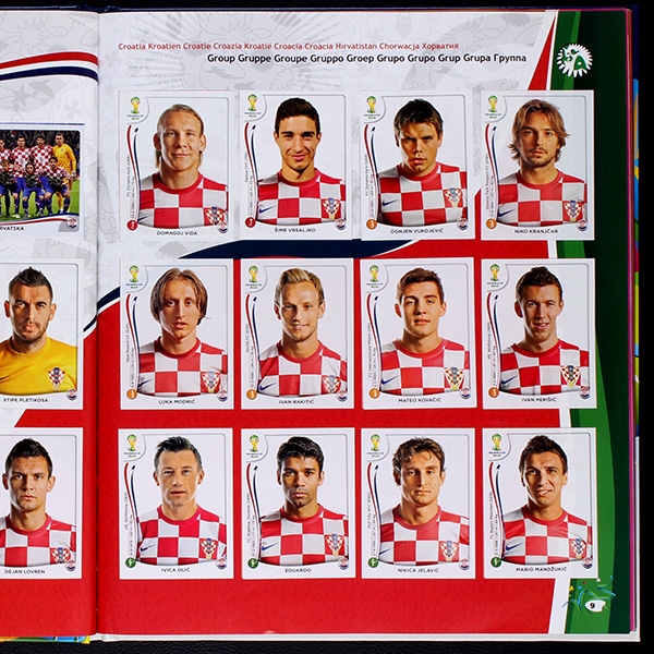 Brasil 2014 Panini sticker album complete - Hardcover