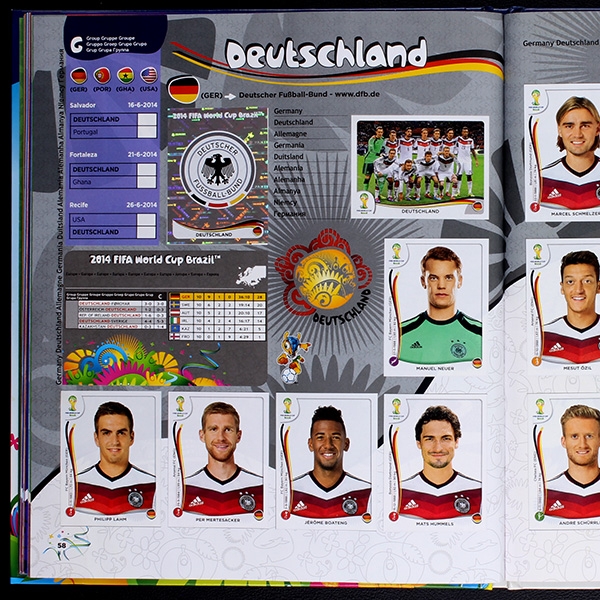 Brasil 2014 Panini sticker album complete - Hardcover