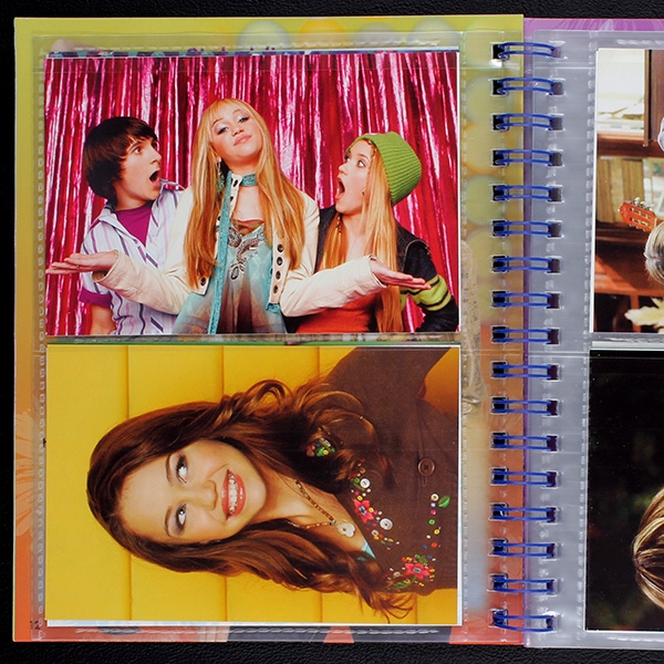 Hannah Montana Panini Photocards Album komplett - Miley Cyrus
