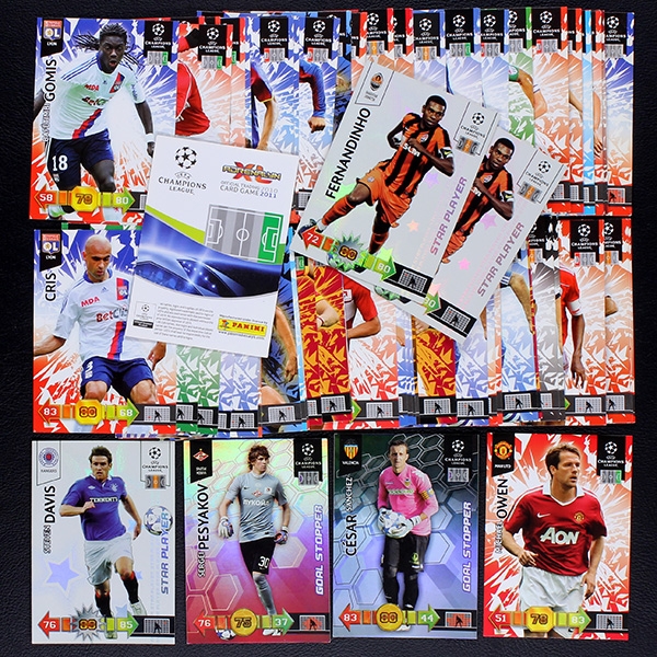 Champions League 2010 Panini 70 Trading Cards