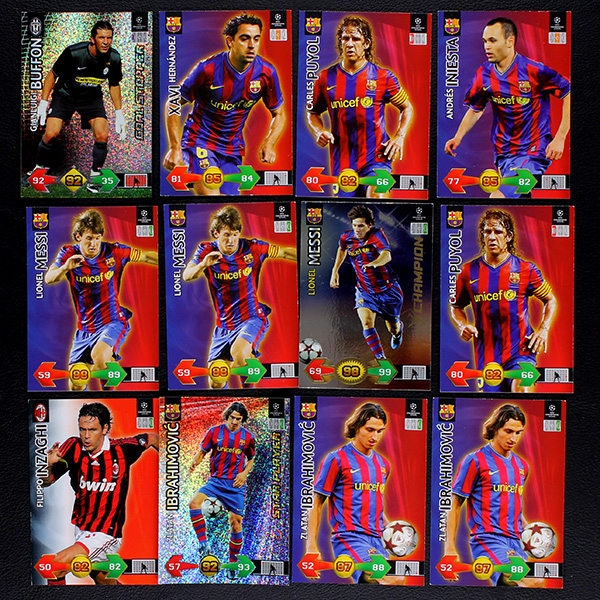 Champions League 2009 Panini 370 Trading Cards