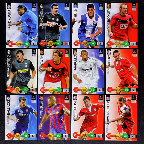 Champions League 2009 Panini 370 Trading Cards