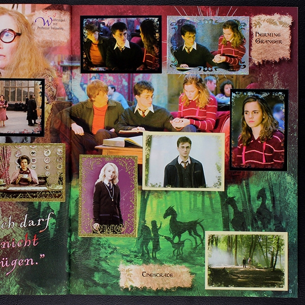 Harry Potter Orden des Phönix Panini sticker album complete