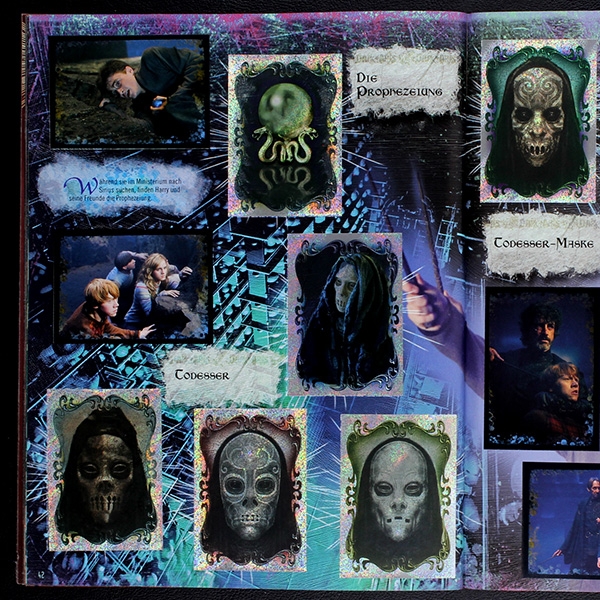 Harry Potter Orden des Phönix Panini sticker album complete