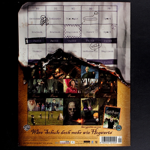 Harry Potter Orden des Phönix Panini sticker album complete