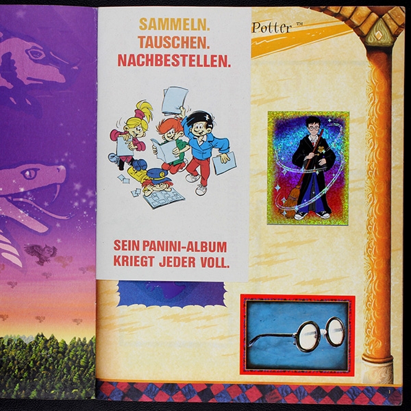 Harry Potter Panini sticker album complete