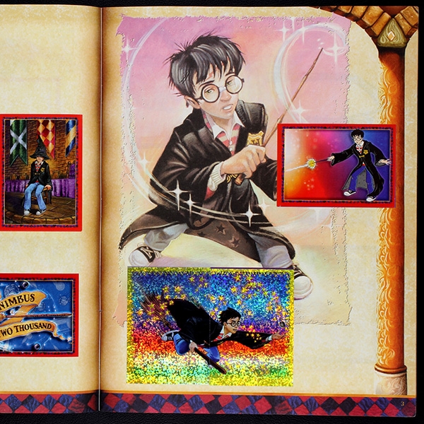 Harry Potter Panini sticker album complete