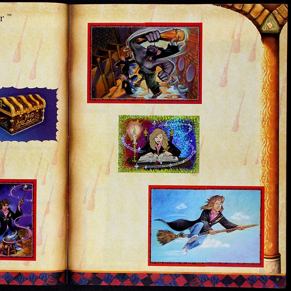 Harry Potter Panini sticker album complete