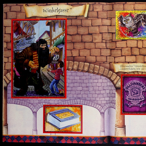 Harry Potter Panini sticker album complete