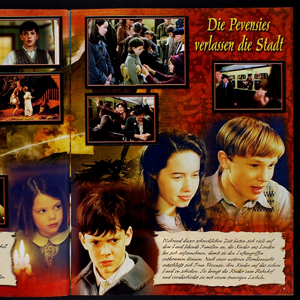 Narnia Panini Sticker Album komplett