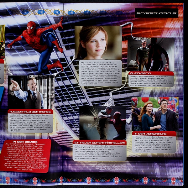 Spider-Man 3 Preziosi sticker album complete