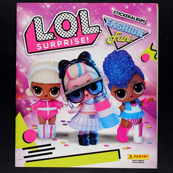 LOL Surprise Fashion Fun Panini Sticker Album