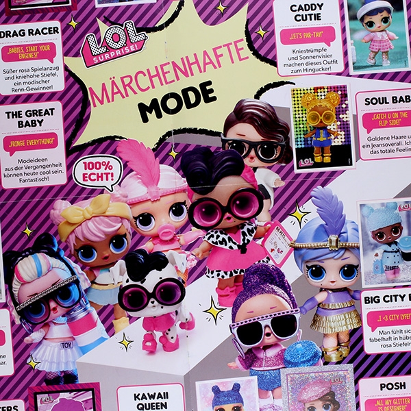 LOL Surprise Fashion Fun Panini Album komplett