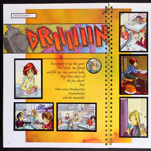 Witch Panini sticker album complete - GB