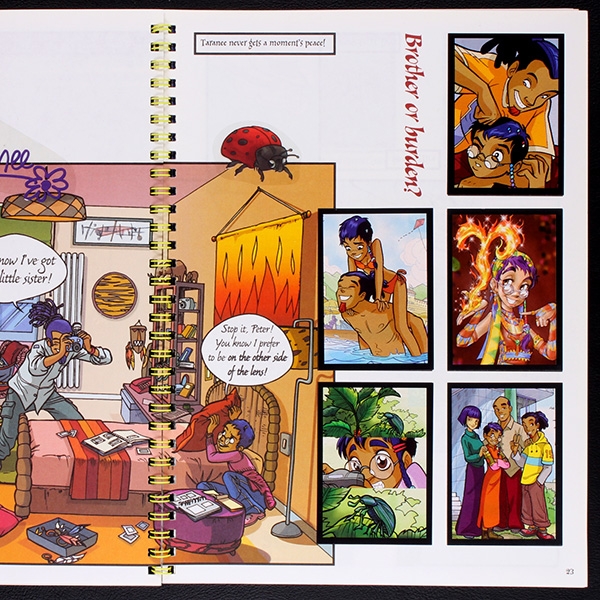 Witch Panini sticker album complete - GB