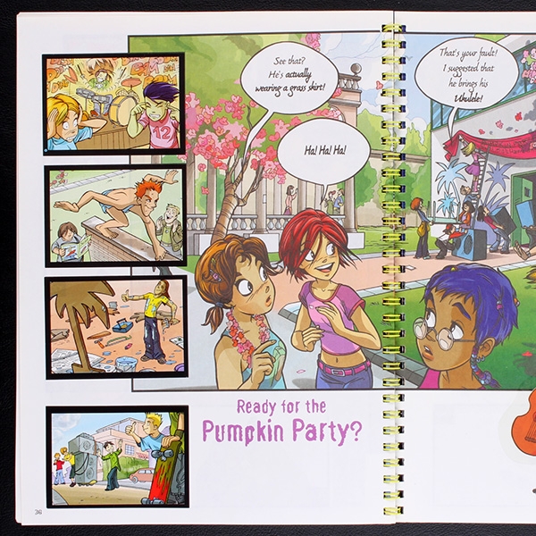 Witch Panini sticker album complete - GB