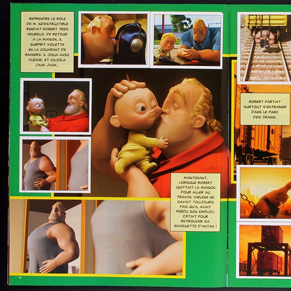 Les Indestructibles Panini sticker album complete - CA