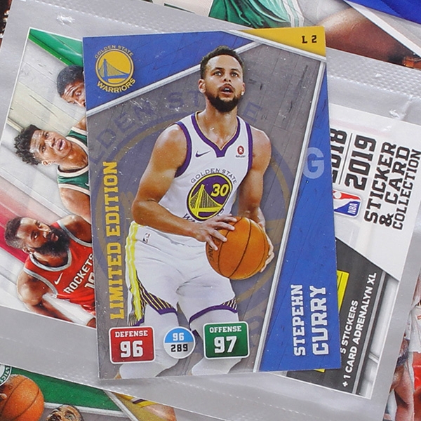 Stephen Curry Basketball 2018 Panini Trading Card L2