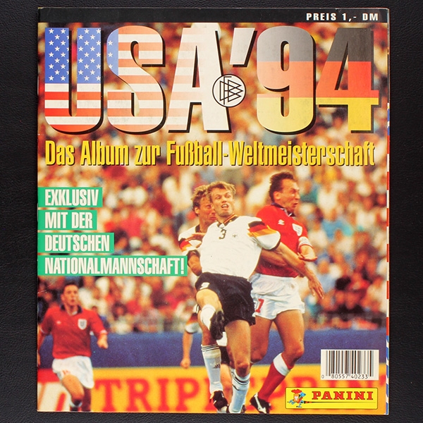 USA 94 Panini Sticker Album