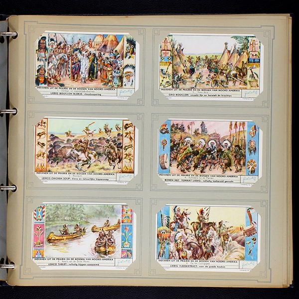 Liebig Cromos Album with 49 series