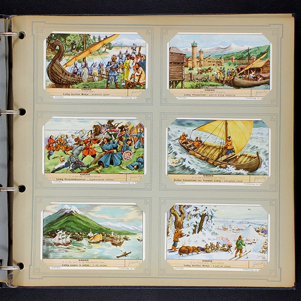 Liebig Cromos Album with 49 series