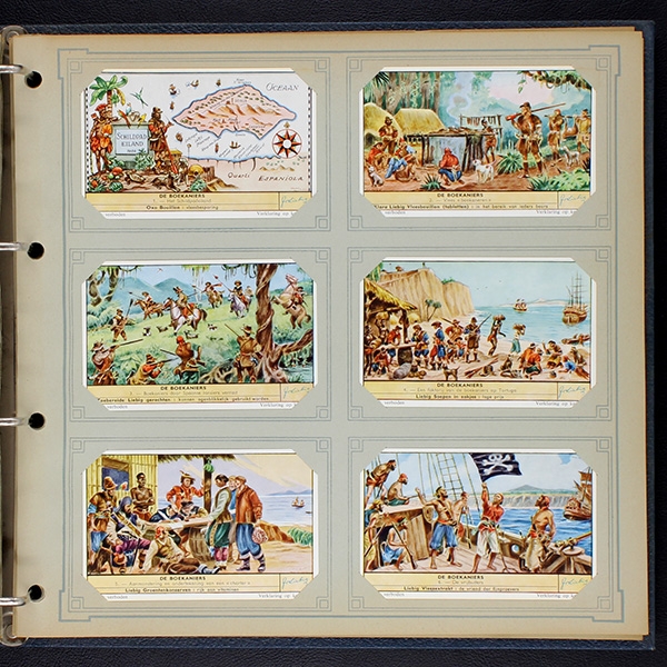 Liebig Cromos Album with 49 series