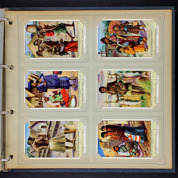 Liebig Cromos Album with 49 series