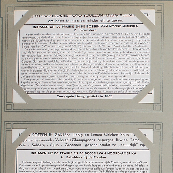 Liebig Cromos Album with 49 series