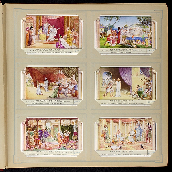 Liebig Cromos Album with 50 series