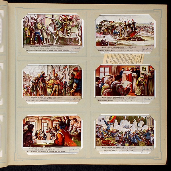 Liebig Cromos Album with 50 series