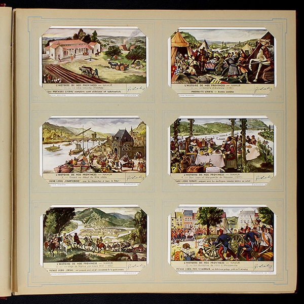 Liebig Cromos Album with 50 series