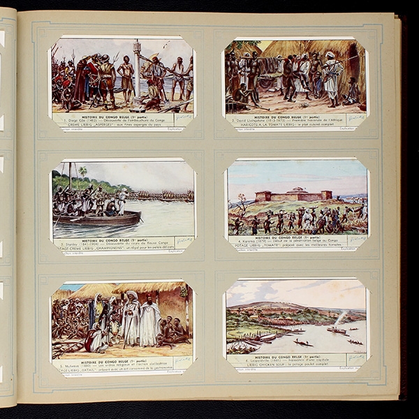 Liebig Cromos Album with 50 series