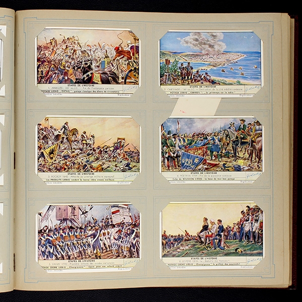 Liebig Cromos Album with 50 series