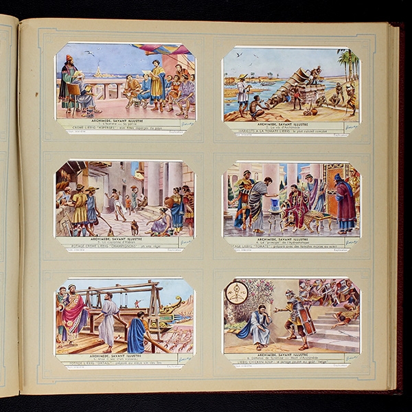 Liebig Cromos Album with 50 series