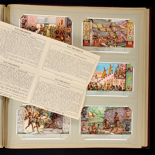 Liebig Cromos Album with 50 series