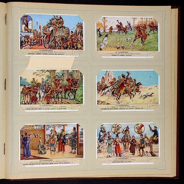 Liebig Cromos Album with 50 series