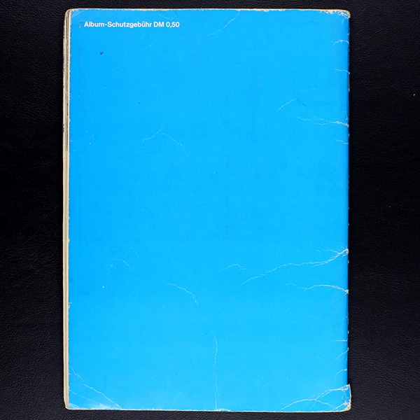 Fußball 80 Bergmann Sticker Album teilgefüllt -32