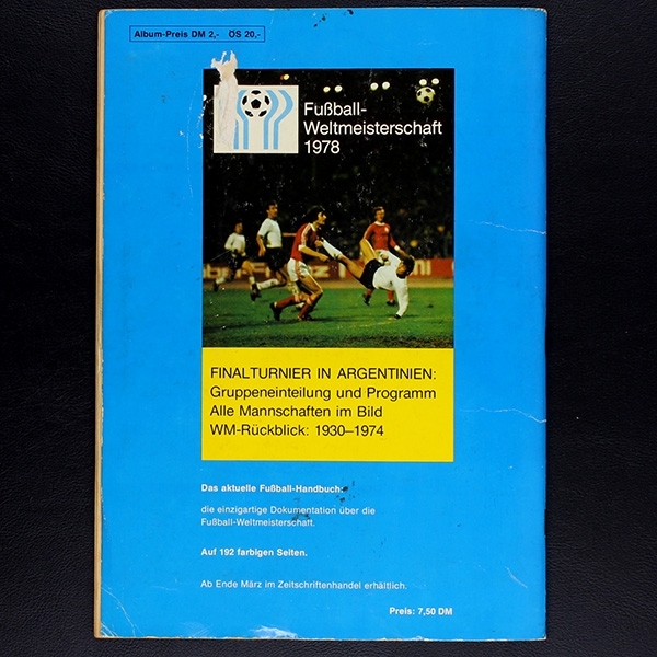 Argentina 78 Bergmann Sticker Album komplett