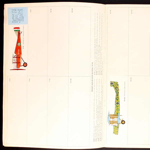 Die Eroberung des Weltraumes Panorama album with stickers