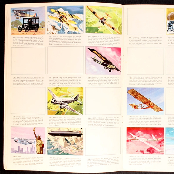 Die Eroberung des Weltraumes Panorama album with stickers