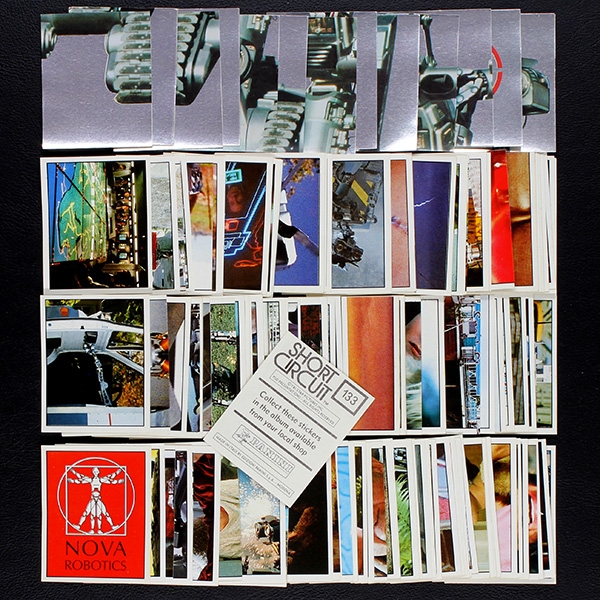 Short Circuit Panini Sticker